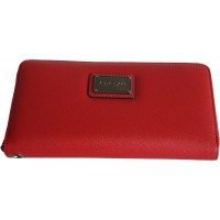 H&G Ladies Large Designer Purse \ Wallet \ Clutch by Nanucci, Paris - Red
